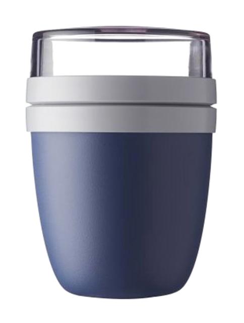 Mepal 2 Parça Silindir Çelik Saklama Kabı 500 ml