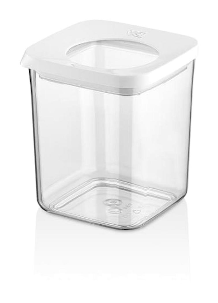 Vip Ahmet 3 Parça Kare plastik Saklama Kabı 900 ml