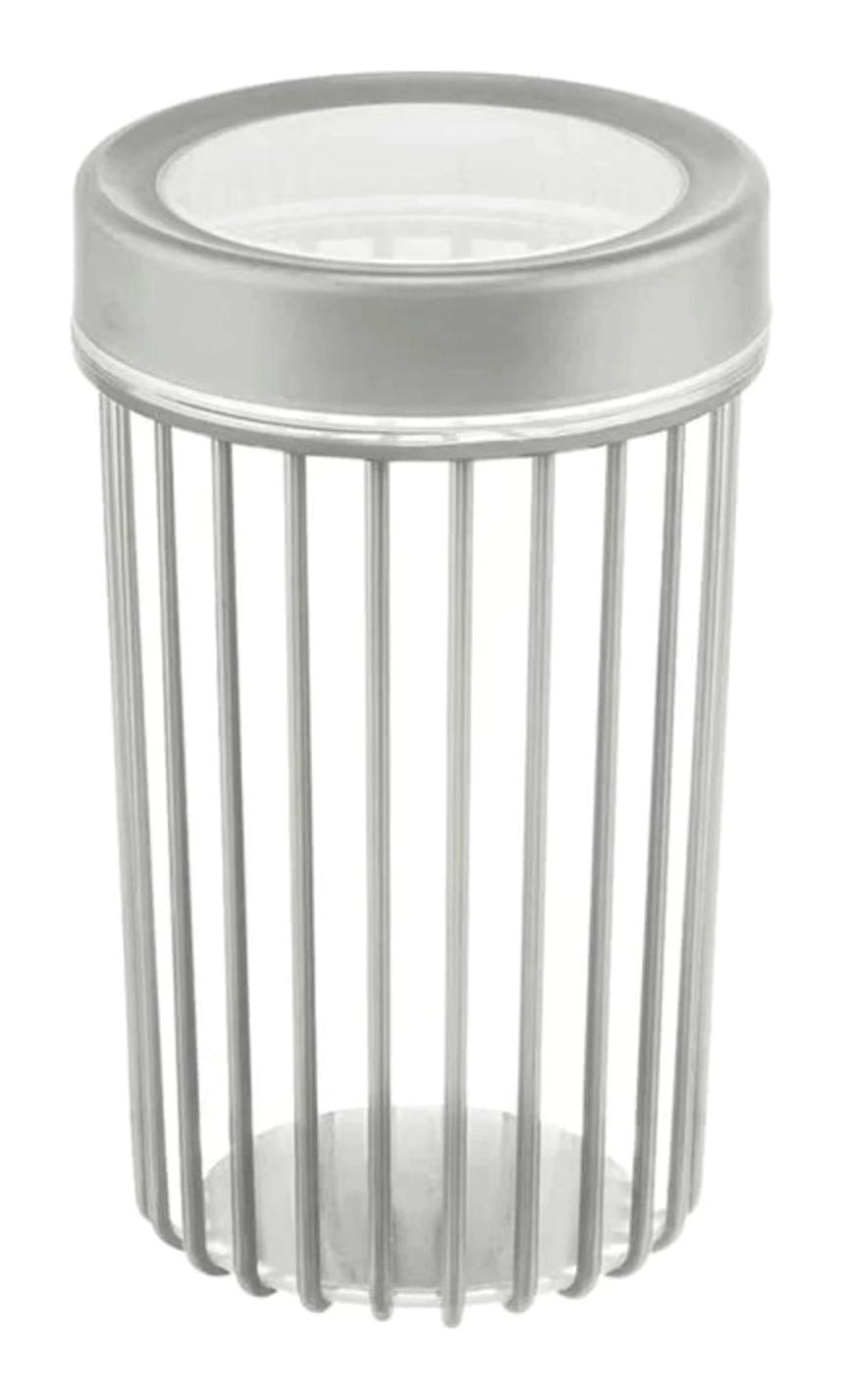 Qlux 2 Parça Yuvarlak Plastik Saklama Kabı 1.1 lt
