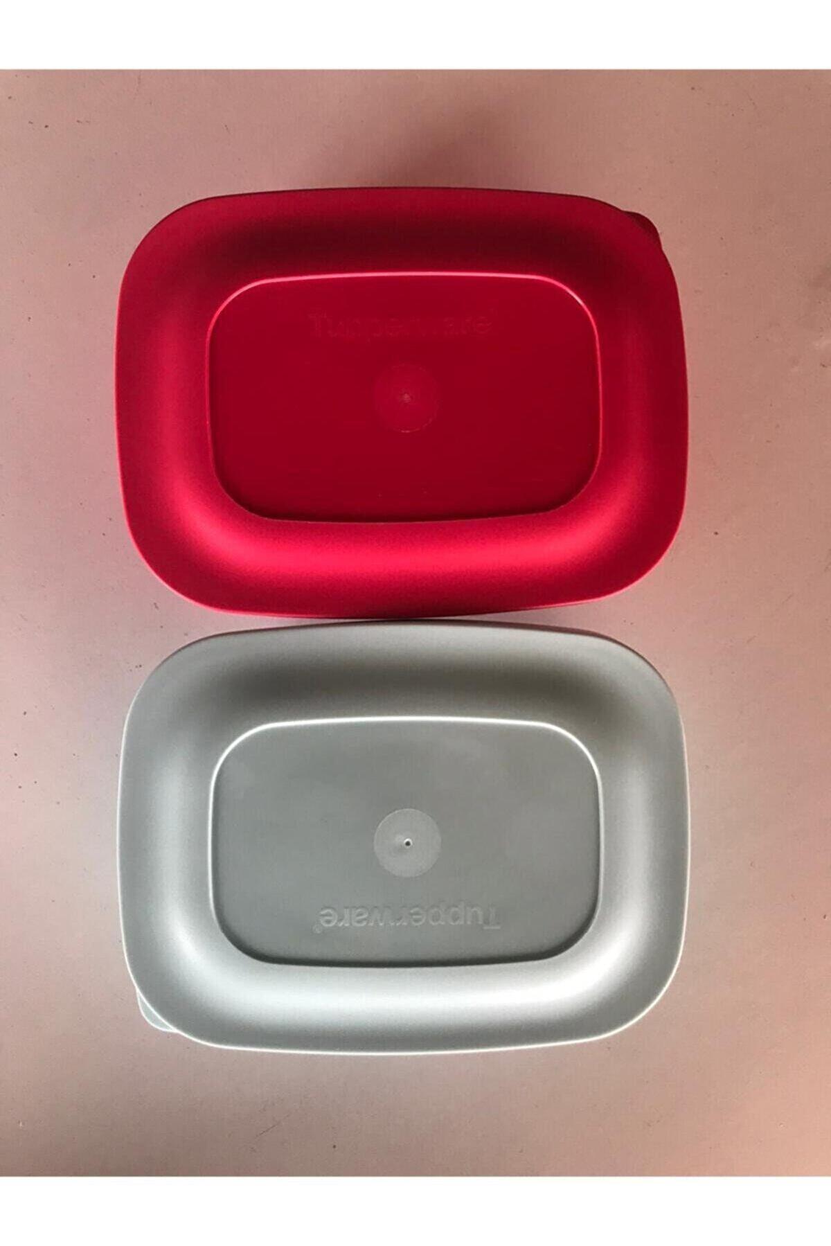 Tupperware 4 Parça Dikdörtgen Plastik Saklama Kabı 500 ml
