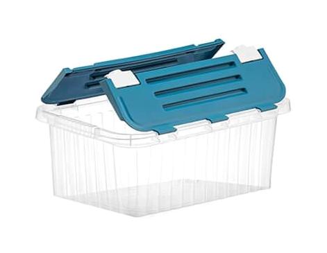 Piev 1 Parça Dikdörtgen Plastik Saklama Kabı 10 lt