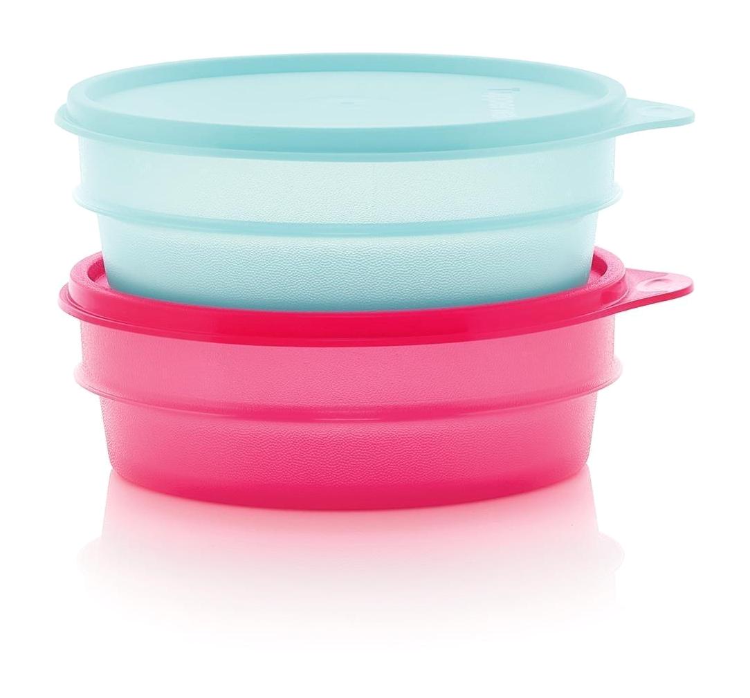 Tupperware 4 Parça Yuvarlak Plastik Saklama Kabı 500 ml
