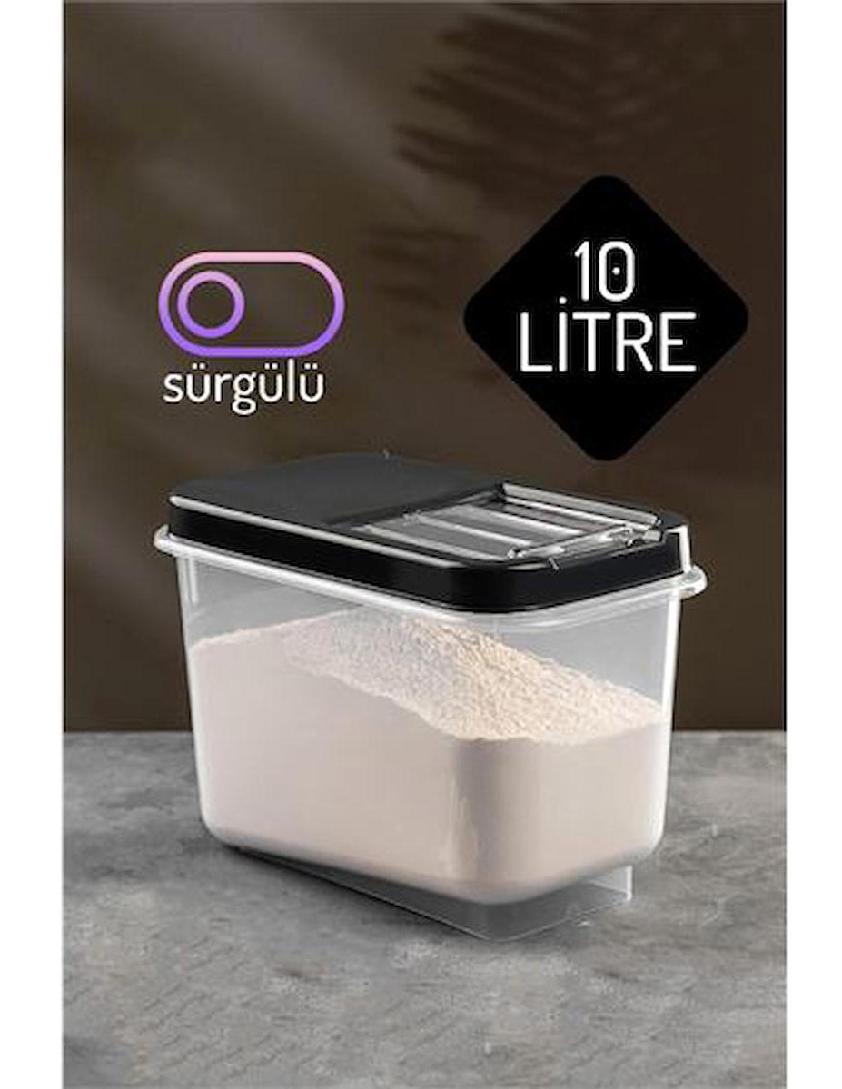 Oqann 1 Parça Dikdörtgen Akrilik Saklama Kabı 400 ml