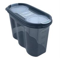 Defne Home Collectıon 2 Parça Dikdörtgen Plastik Saklama Kabı 1.2 lt