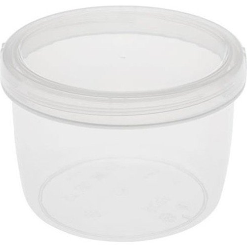 Kumsal Mutfak 1 Parça Yuvarlak plastik Saklama Kabı 480 ml