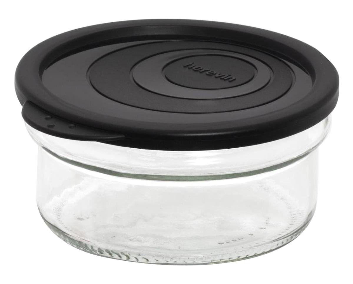 Herevin 1 Parça Yuvarlak plastik Saklama Kabı 410 ml