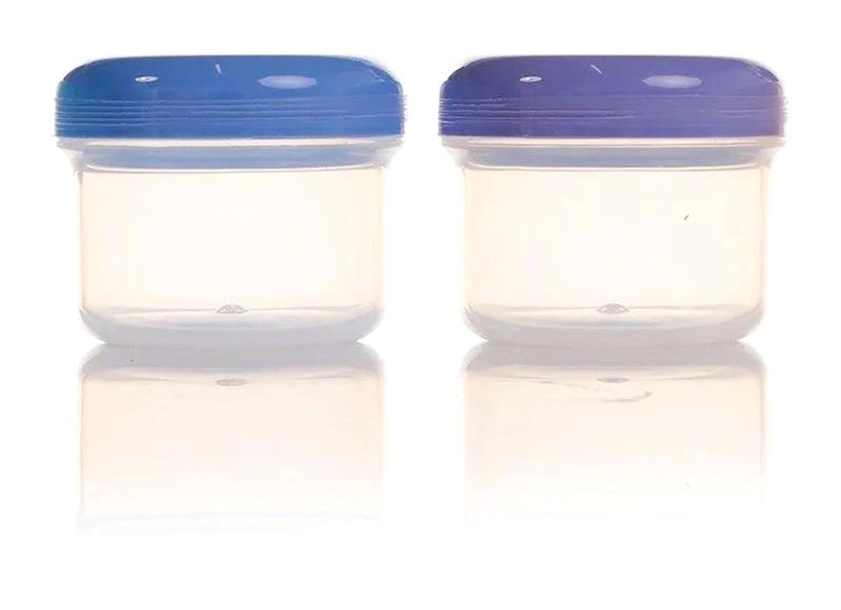 Refsan 4 Parça Yuvarlak Plastik Saklama Kabı 50 ml