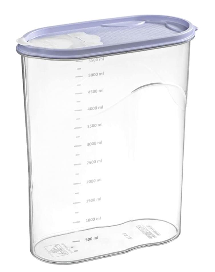 Piev 2 Parça Dikdörtgen plastik Saklama Kabı 5.8 lt