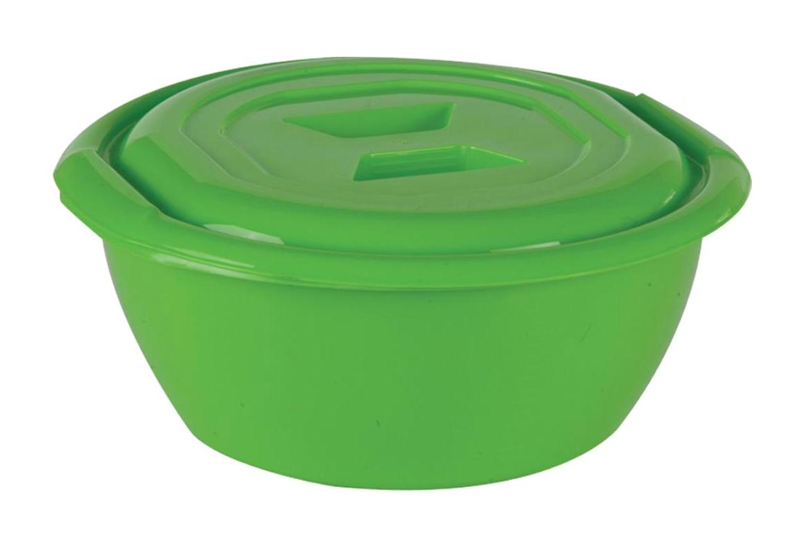 Şenyayla 2 Parça Yuvarlak Plastik Saklama Kabı 9 lt
