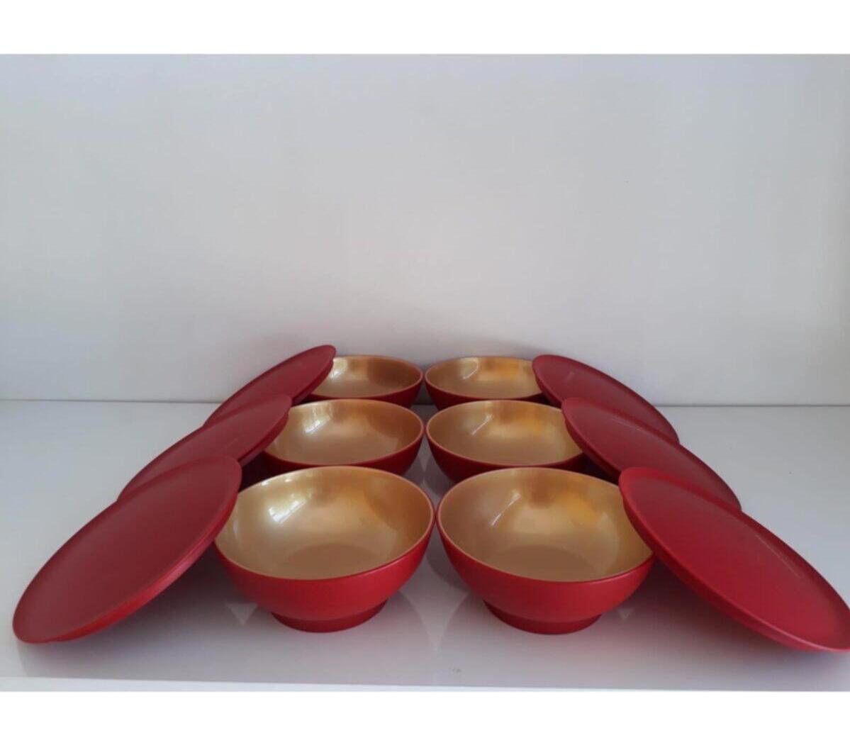 Tupperware 6 Parça Yuvarlak Plastik Saklama Kabı 270 ml