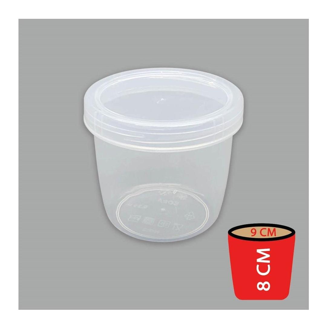 Kumsal Mutfak 1 Parça Silindir plastik Saklama Kabı 330 ml