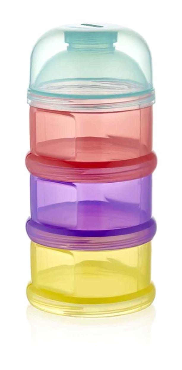 Baby Jem 4 Parça Yuvarlak Plastik Saklama Kabı