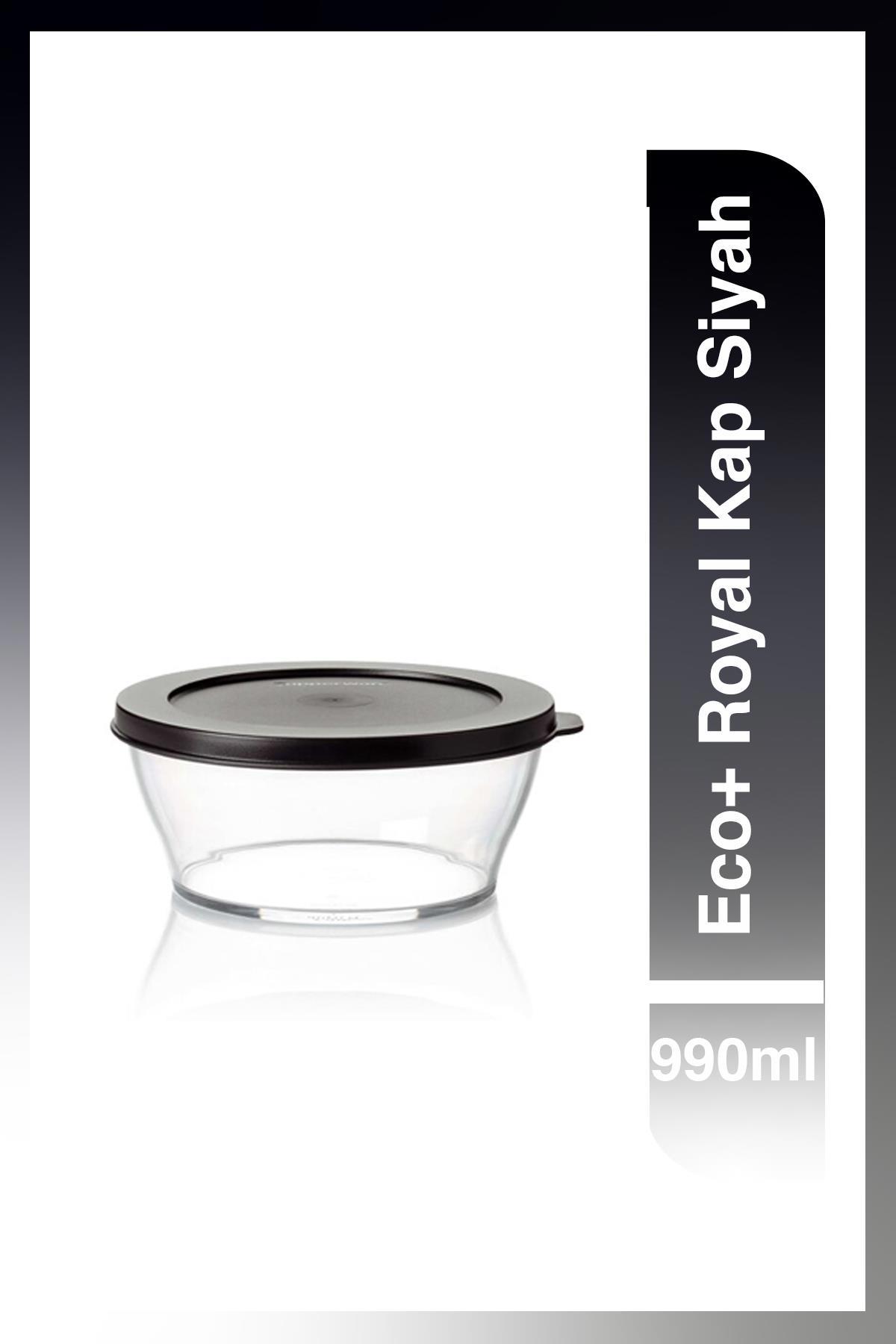 Tupperware 2 Parça Yuvarlak Plastik Saklama Kabı 990 ml