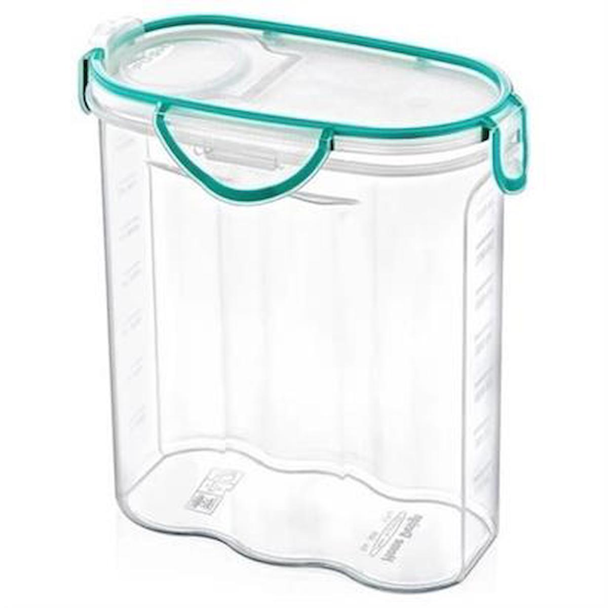 Marydien 2 Parça Dikdörtgen Plastik Saklama Kabı 2.4 lt