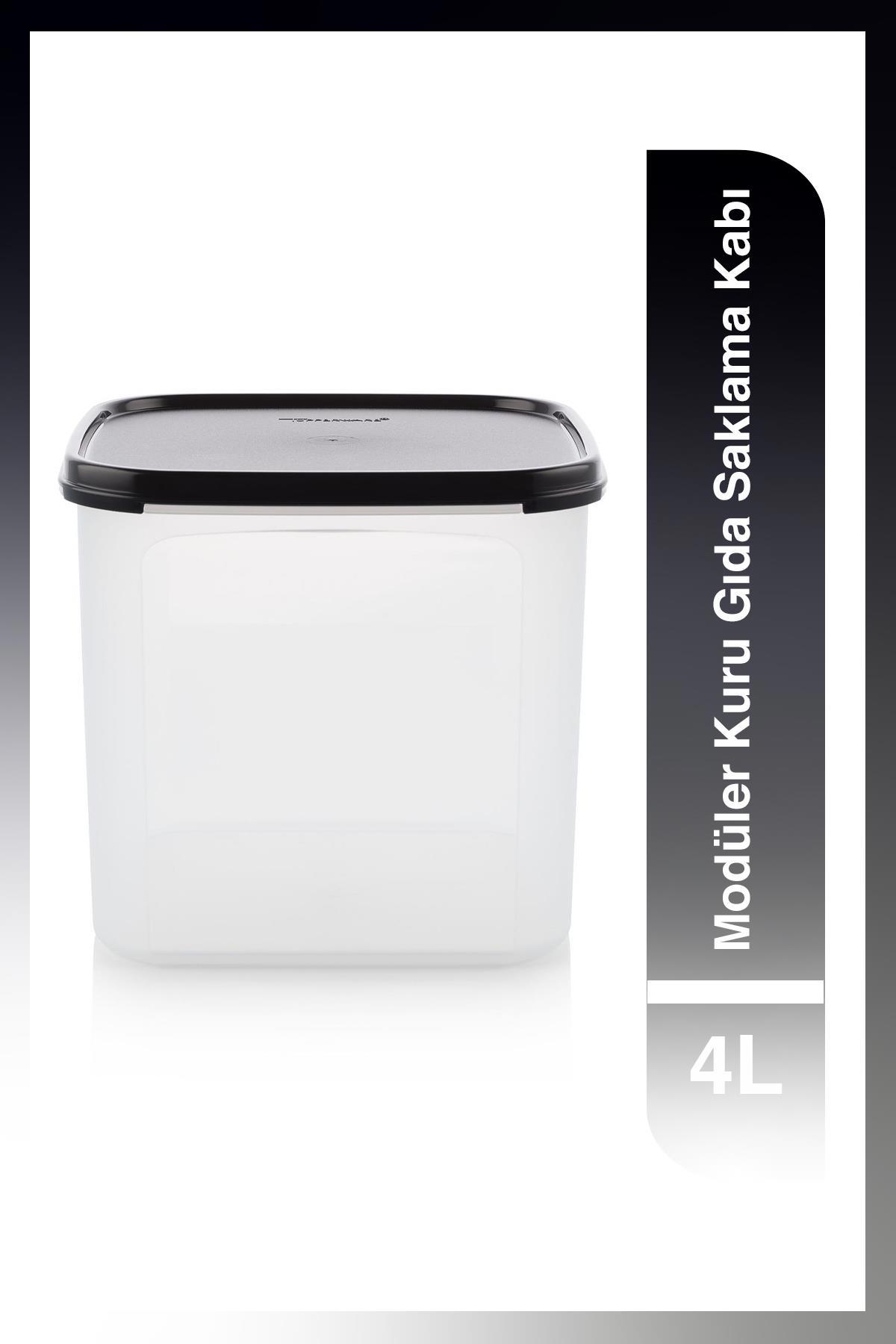 Tupperware 2 Parça Dikdörtgen Plastik Saklama Kabı 4 lt