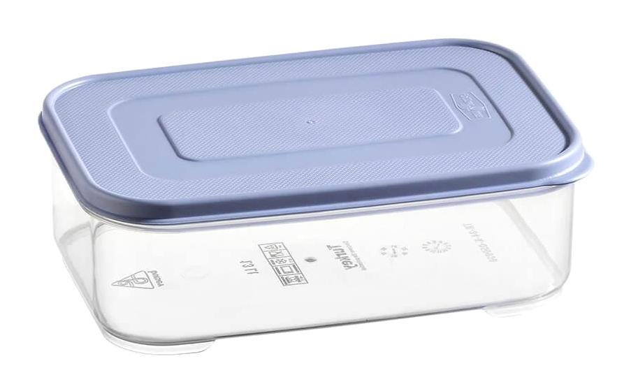 Piev 2 Parça Dikdörtgen plastik Saklama Kabı 2.1 lt