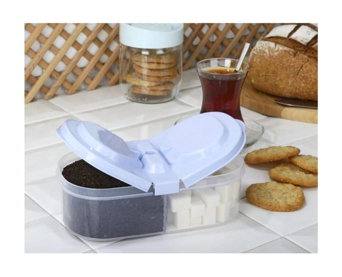 Cosiness Evet 1 Parça Dikdörtgen Plastik Saklama Kabı 600 ml