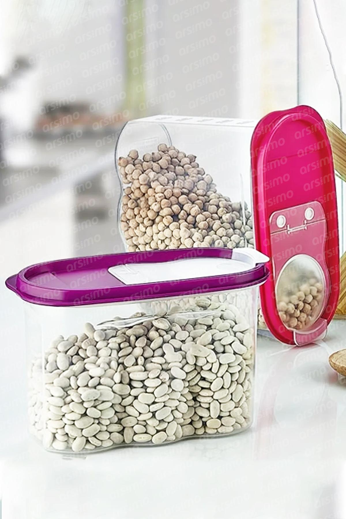 Arsimo 2 Parça Plastik Saklama Kabı 1.6 lt