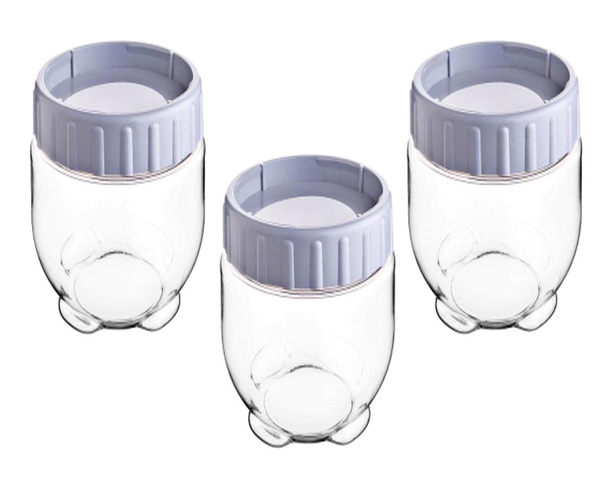 Arma House 6 Parça Yuvarlak Plastik Saklama Kabı 550 ml