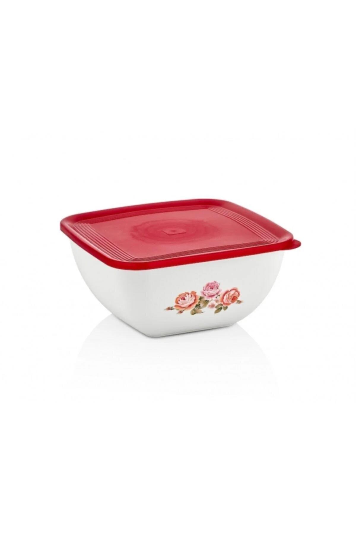 Cosiness 2 Parça Oval Plastik Saklama Kabı 4 lt