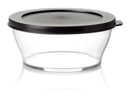 Tupperware 2 Parça Yuvarlak Cam Saklama Kabı 610 ml