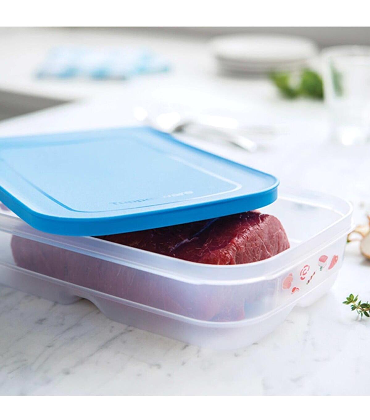 Tupperware 2 Parça Dikdörtgen Plastik Saklama Kabı 1.8 lt