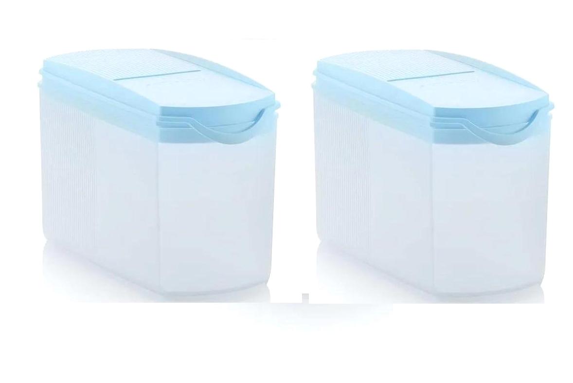 Tupperware 2 Parça Oval Plastik Saklama Kabı 1 lt