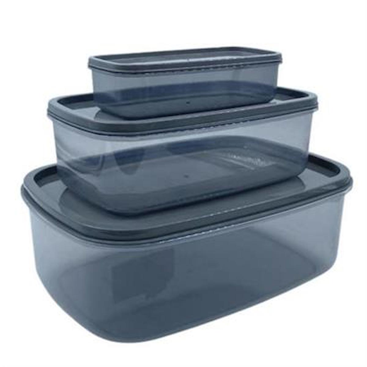 Marydien 6 Parça Dikdörtgen Plastik Saklama Kabı