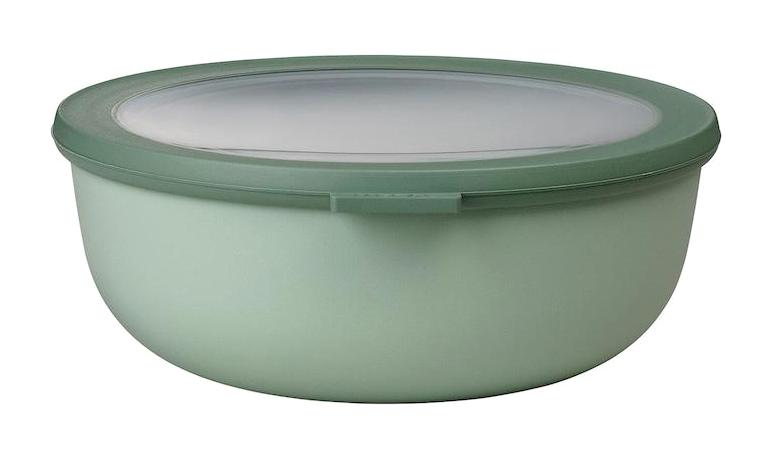 Mepal 2 Parça Yuvarlak Plastik Saklama Kabı 2.25 lt