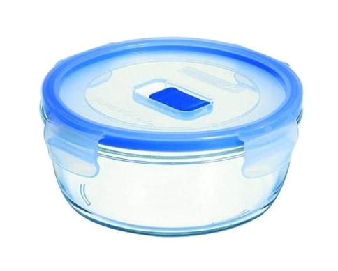 Galeri Kristal 2 Parça Yuvarlak Cam Saklama Kabı 920 ml