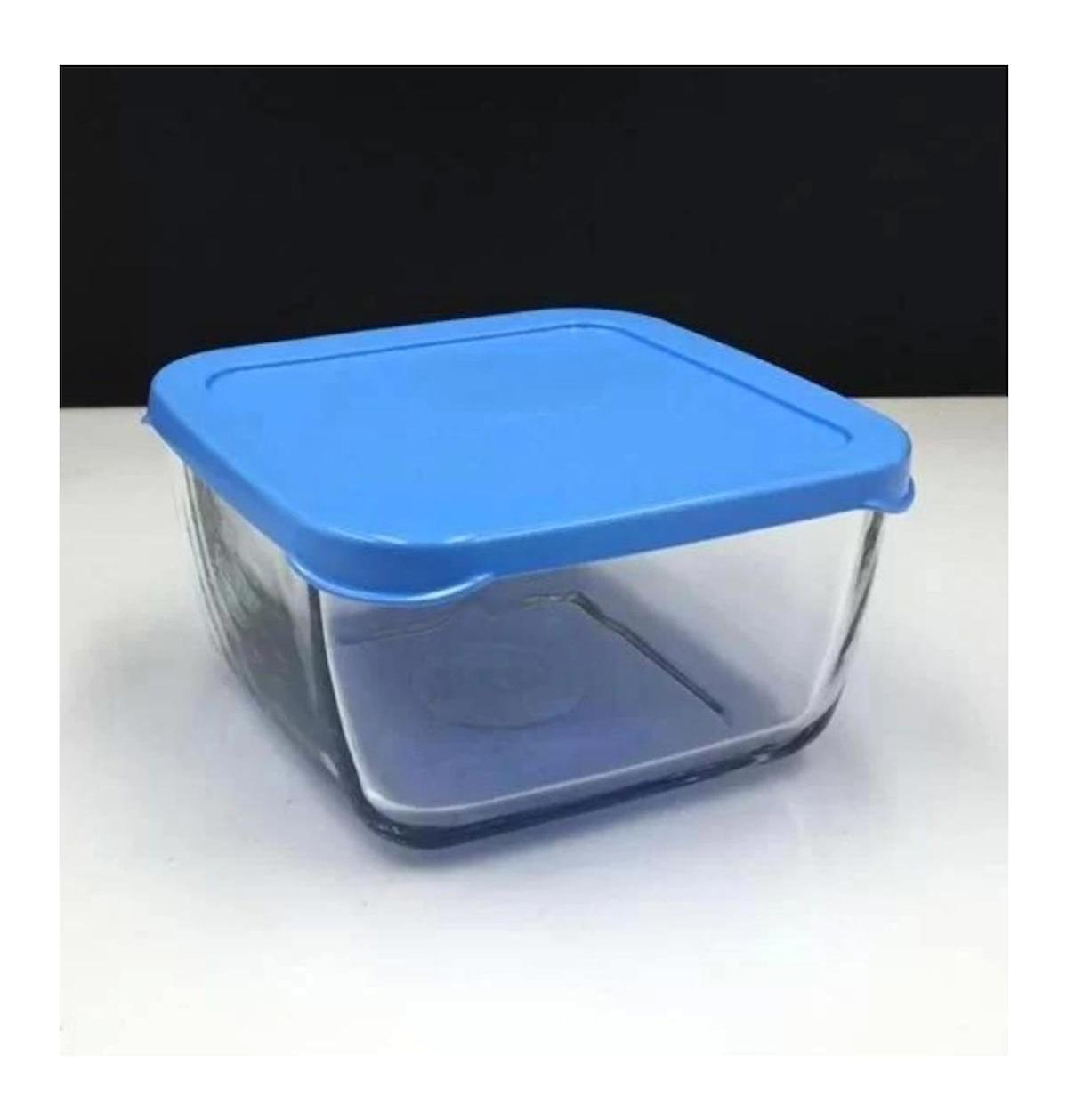 Paşabahçe 2 Parça Kare Cam Saklama Kabı 275 ml