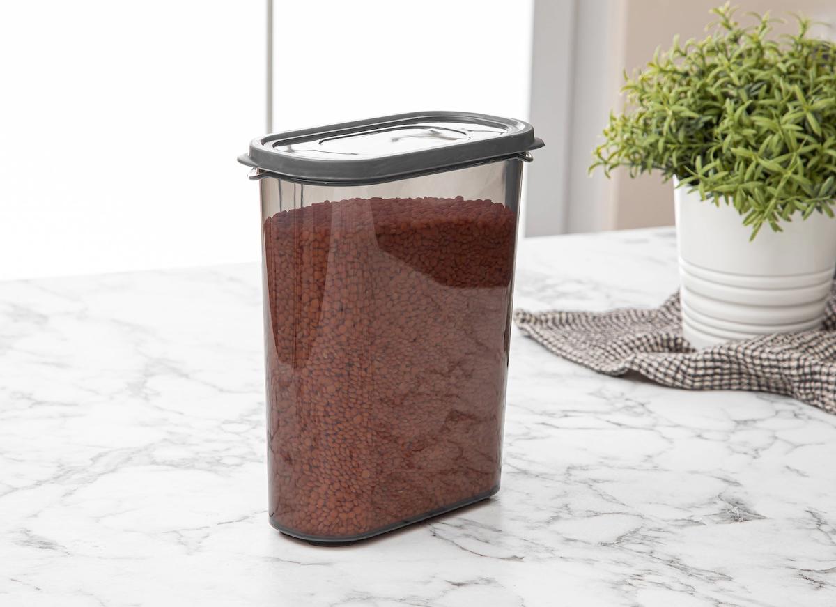 Homprime 1 Parça Dikdörtgen Plastik Saklama Kabı 2 lt