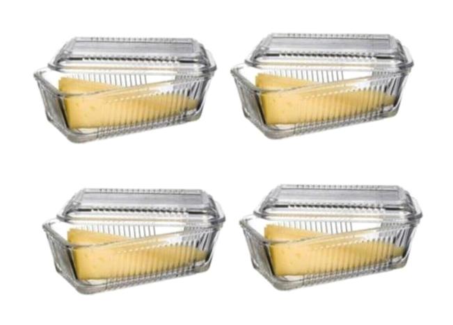 Paşabahçe 8 Parça Dikdörtgen Cam Saklama Kabı 480 ml