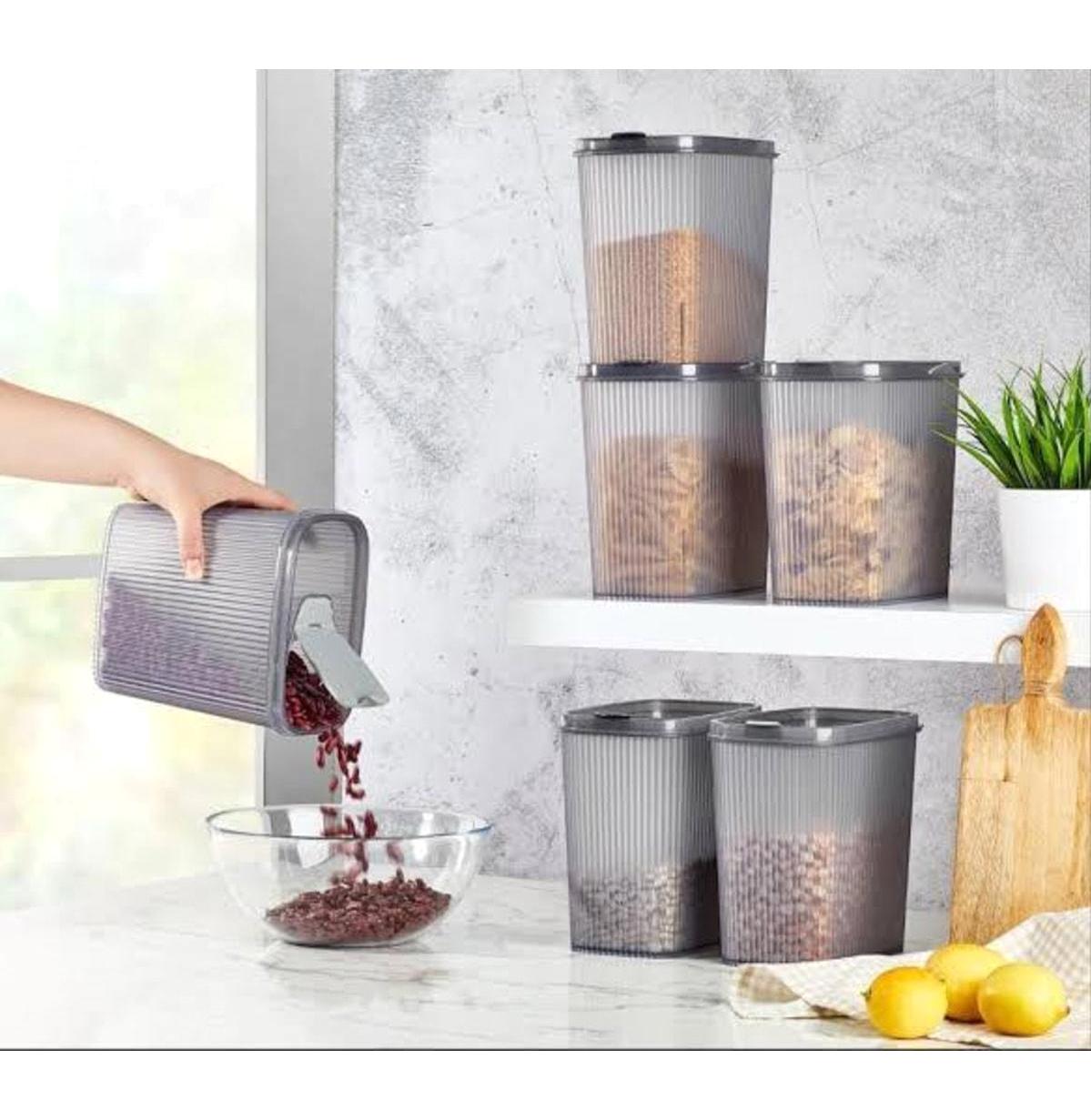 Piev 12 Parça Dikdörtgen Plastik Saklama Kabı 2.5 lt