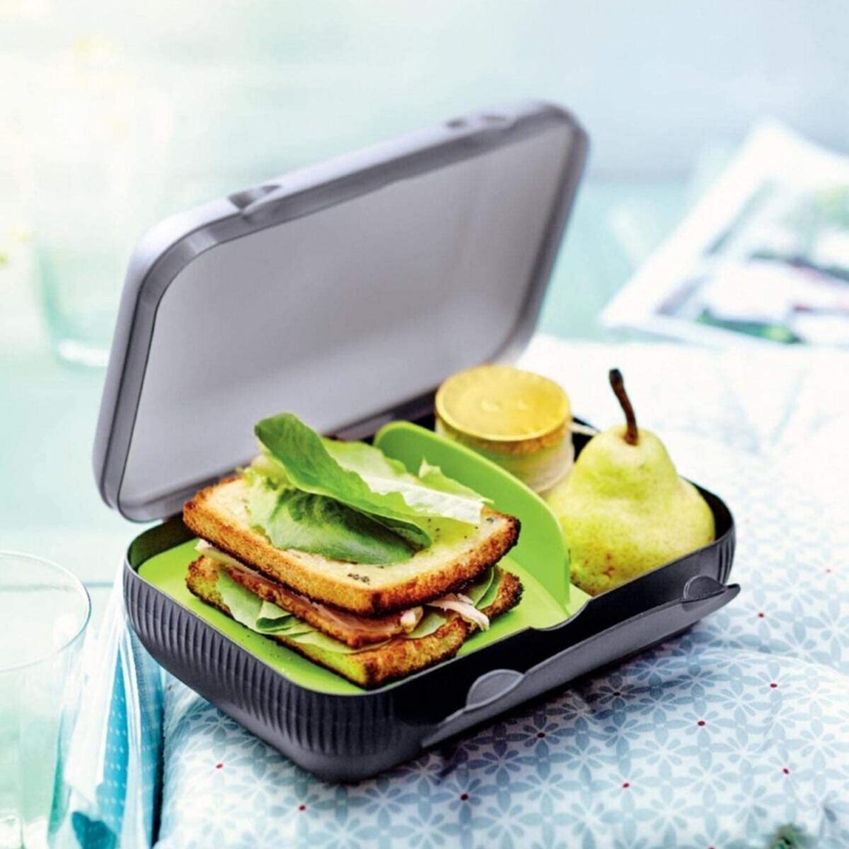 Tupperware 2 Parça Dikdörtgen Plastik Saklama Kabı