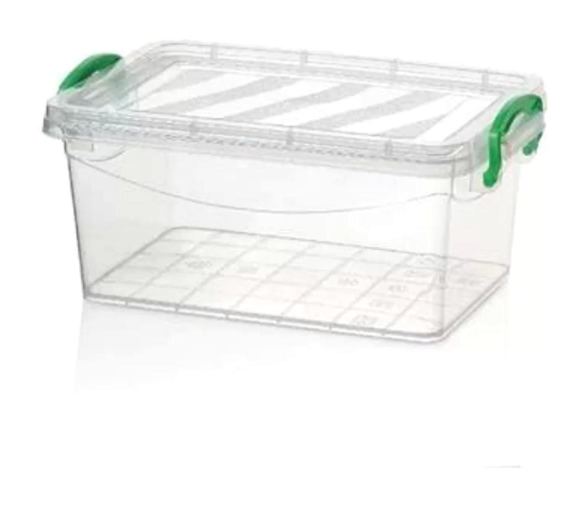 Üçsan Plastik 1 Parça Kare plastik Saklama Kabı 5 lt