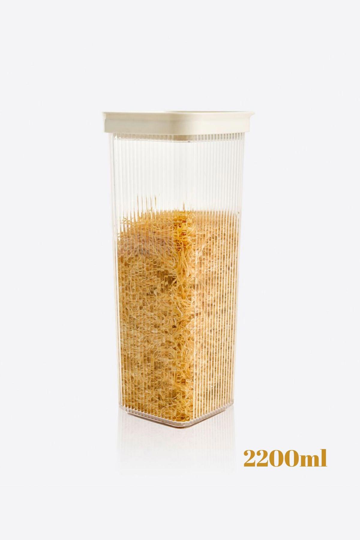 Arma House 2 Parça Kare Plastik Saklama Kabı 2.2 lt