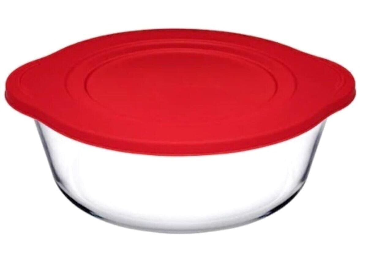 Paşabahçe 8 Parça Oval Cam Saklama Kabı 1 lt