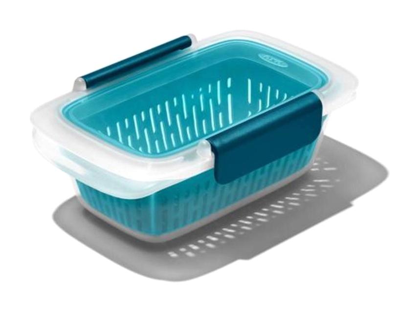 Oxo 3 Parça Dikdörtgen Plastik Saklama Kabı 460 ml