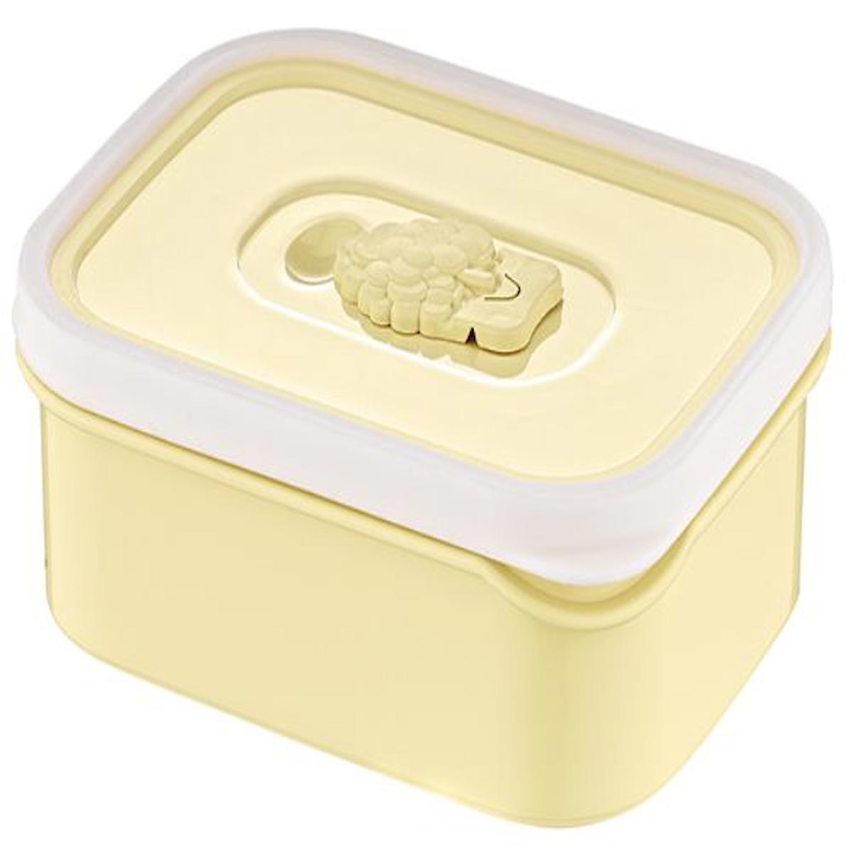 Nova Store 2 Parça Kare Plastik Saklama Kabı 750 ml