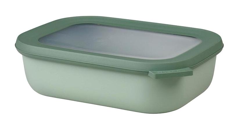Mepal 2 Parça Dikdörtgen Plastik Saklama Kabı 1 lt