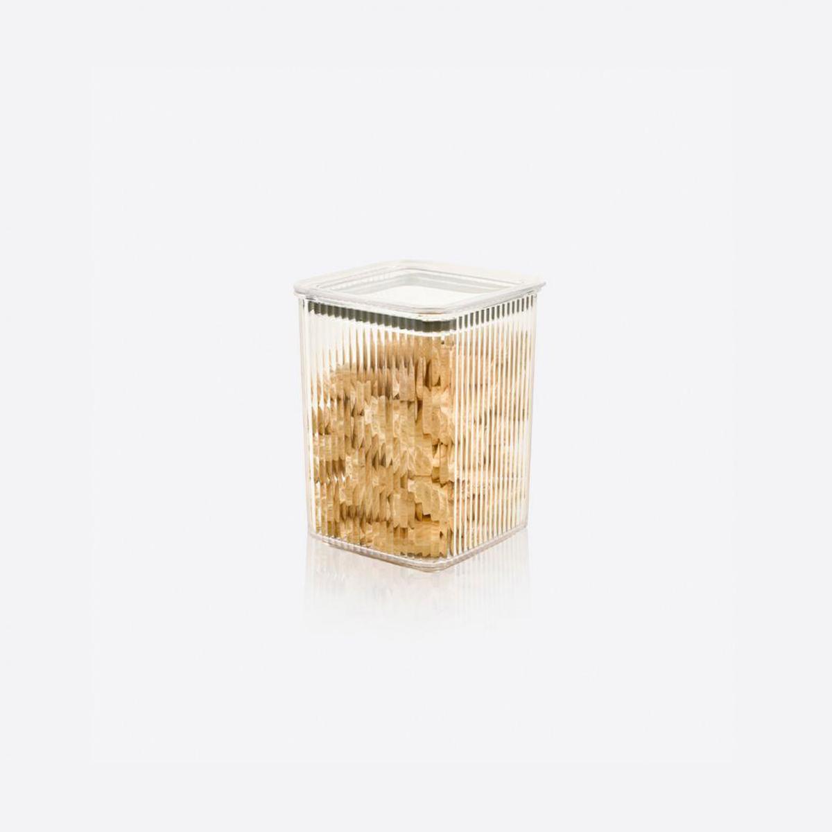 Ünsal Showroom 2 Parça Kare Plastik Saklama Kabı 1.2 lt