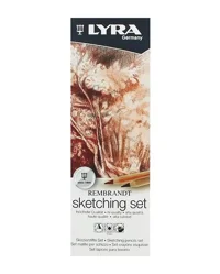 Lyra Rembrandt Sketching 6Lı Çizim Kalem Seti
