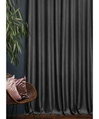 NS Ehli Tacir Antrasit Gri Termal %100 Işık Geçirmez Blackout Karartma Güneşlik Perde - 400 x 250 cm