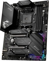 MSI X570S EDGE MAX X570 AM4 Soket DDR4 5300 Mhz PCIe 4.0 Wi-Fi Overclock Mining ATX Masaüstü Bilgisayar AMD Uyumlu Anakart