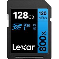 Lexar 128 GB 800x SD UhsI V30 120mb/s Hafıza Kartı