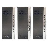 Morfose Manly Black EDC Çiçeksi Erkek Parfüm 3 x 125 ml