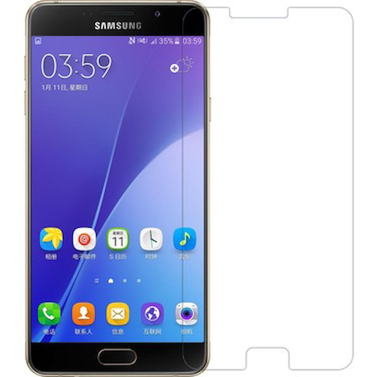 Kensa Samsung Galaxy J3 2016 Temperli Cam Parlak Ekran Koruyucu