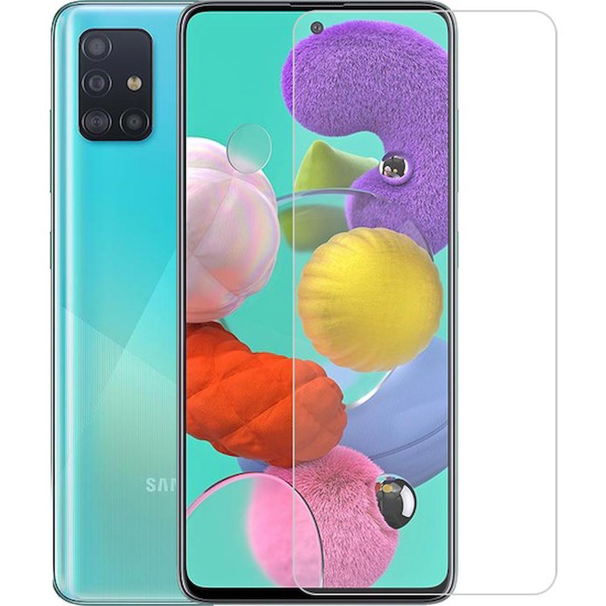 Sunix Samsung Galaxy A51 Temperli Cam Ekran Koruyucu