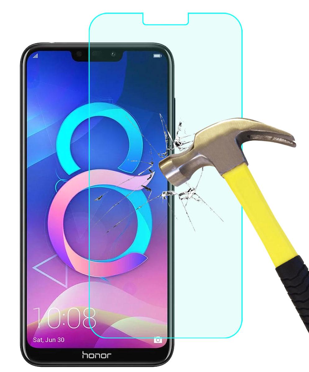 Smart Tech Honor 8C Kırılmaz Temperli Cam Parlak Ekran Koruyucu